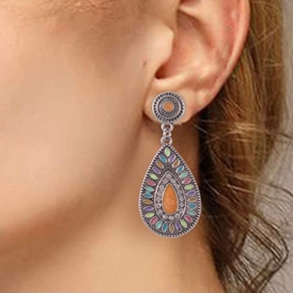 🪴 Bohemian Dangle Earrings 🪴 - Picture 1 of 6